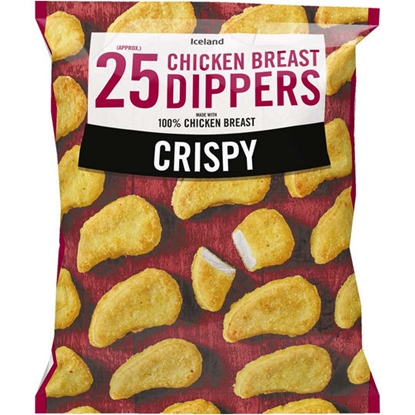 Picture of ICELAND 25PK CRISPY CHKN DIPPERS